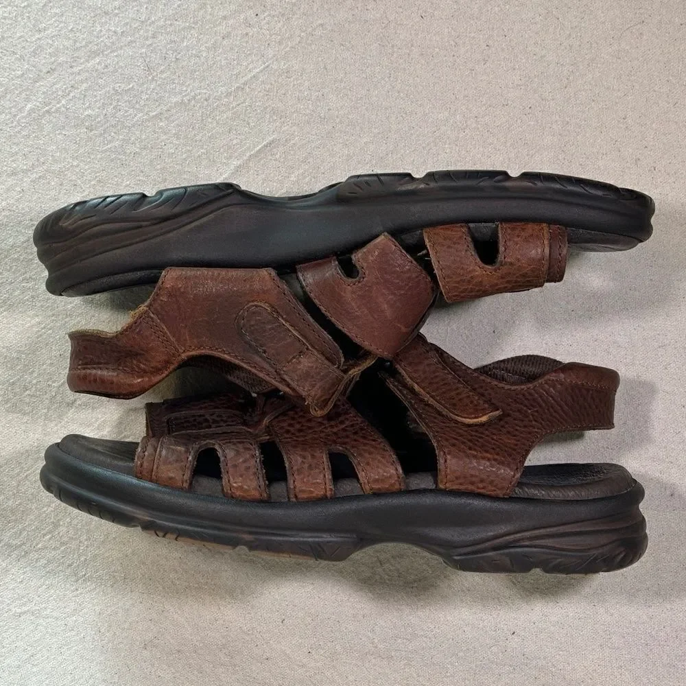 GBX Leather Sandals Mens Size 11M